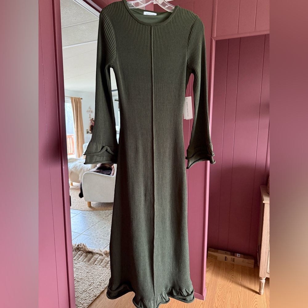 Arlet Dress in Olive